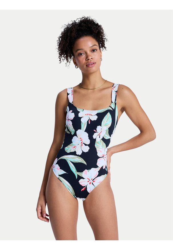 Roxy Strój kąpielowy Printed Essentials ERJX103807 Kolorowy. Materiał: syntetyk. Wzór: kolorowy