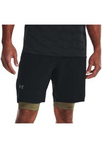Spodenki treningowe dla mężczyzn Under Armour 1370381. Kolor: czarny. Materiał: materiał. Sport: fitness
