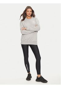 Under Armour Bluza Essential 1379475 Szary Loose Fit. Kolor: szary. Materiał: bawełna #4