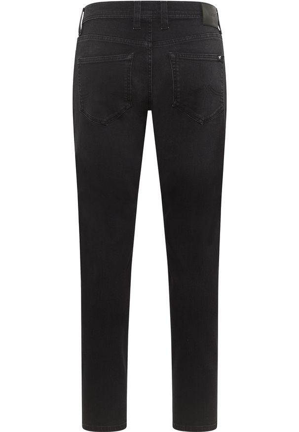 Męskie Spodnie Jeansowe Mustang Style Oregon Slim Denim Black 1015866 4000 842