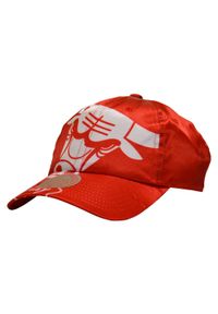 Czapka z daszkiem Mitchell & Ness NBA Chicago Bulls - HLUX1095-CBUYYPPPRED1. Kolor: czerwony #1