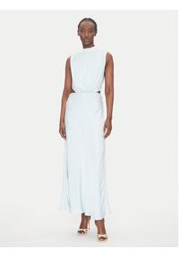 BARDOT - Bardot Sukienka wieczorowa 59868DB Błękitny Regular Fit. Kolor: niebieski. Materiał: syntetyk. Styl: wizytowy #3