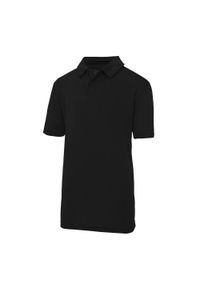 JUST COOL - Koszulka Polo Dla Dzieci. Typ kołnierza: polo. Kolor: czarny
