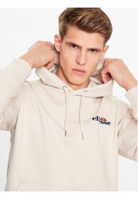 Ellesse Bluza Olevano SHR17716 Beżowy Regular Fit. Kolor: beżowy. Materiał: bawełna, syntetyk