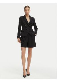 Rinascimento Szorty materiałowe CFC0127761003 Czarny Regular Fit. Kolor: czarny. Materiał: syntetyk #3