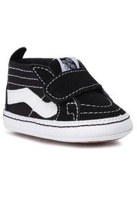 Vans Sneakersy Sk8-Hi Crib VN0A346P6BT1 Czarny. Kolor: czarny. Materiał: zamsz, skóra. Model: Vans SK8 #7