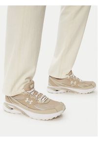 Under Armour Sneakersy UA Apparition Tech 6005280 Beżowy. Kolor: beżowy. Materiał: materiał #7