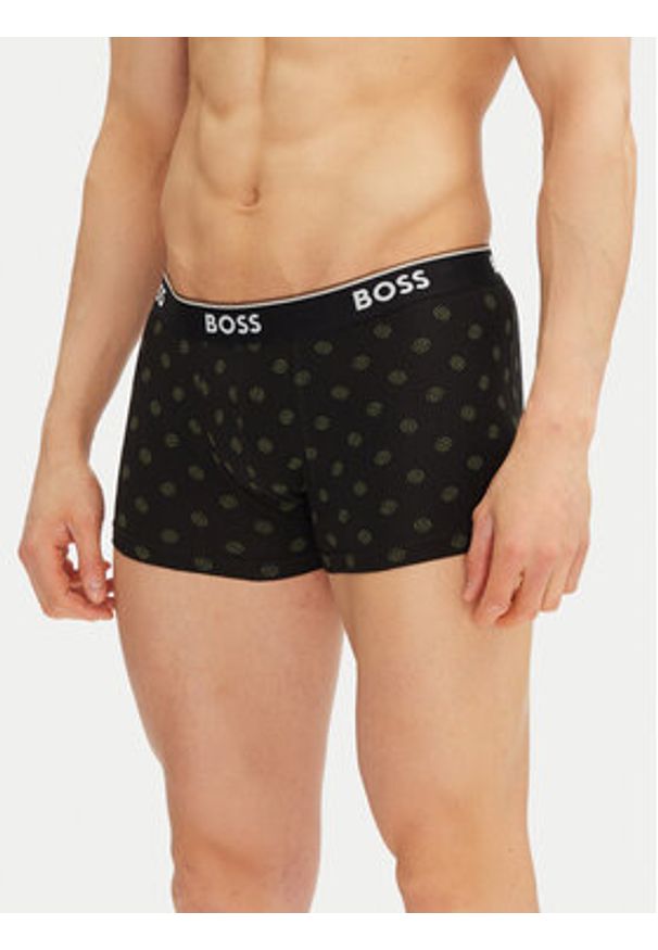 BOSS Komplet 3 par bokserek 50531701 Kolorowy. Materiał: bawełna. Wzór: kolorowy