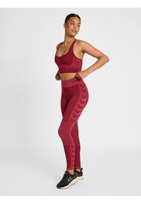 Stanik fitness cardio Hummel hmlClea. Kolor: czerwony. Styl: sportowy. Sport: fitness #2