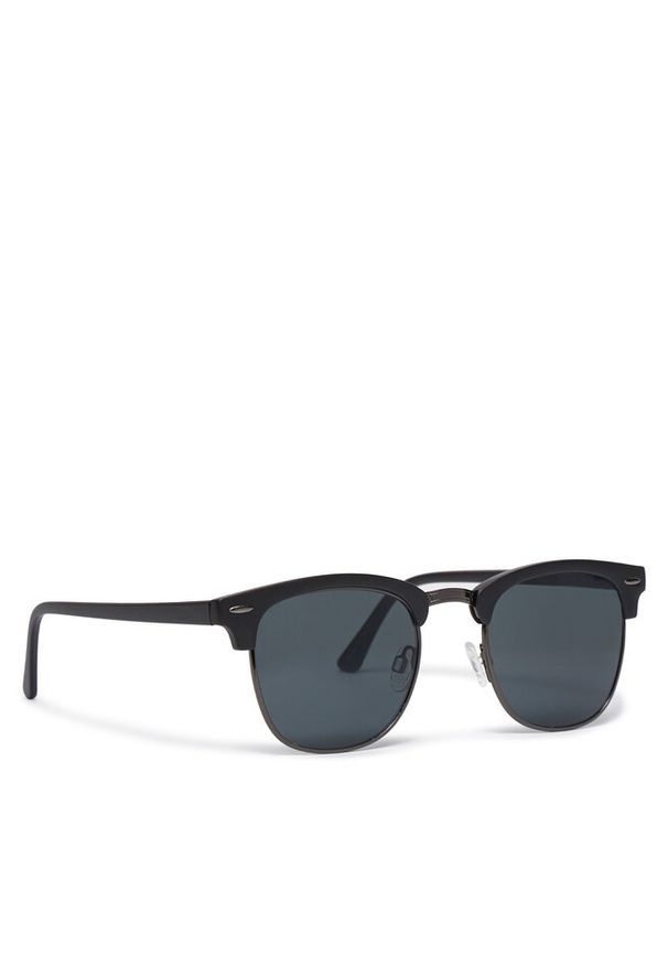 Jack & Jones - Okulary przeciwsłoneczne Jack&Jones. Kolor: czarny