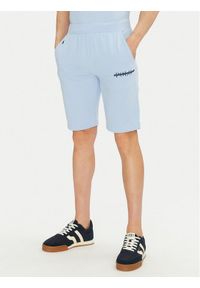Polo Ralph Lauren Szorty sportowe 714966107002 Niebieski Regular Fit. Kolor: niebieski. Materiał: bawełna. Styl: sportowy