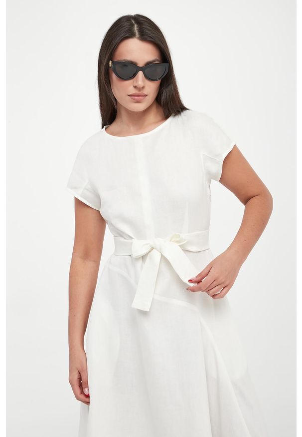 Weekend Max Mara - Sukienka lniana Esordio WEEKEND MAX MARA. Materiał: len