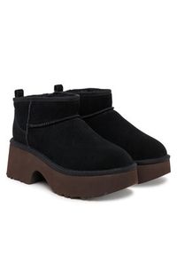Ugg Śniegowce W Classic Ultra Mini 1158311 Czarny. Kolor: czarny. Materiał: skóra #3
