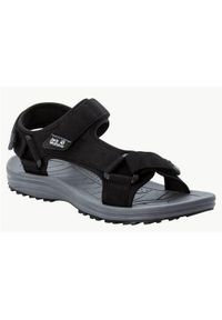 Buty do chodzenia męskie Jack Wolfskin Wave Breaker. Zapięcie: rzepy. Kolor: czarny. Materiał: tkanina. Sport: turystyka piesza #2