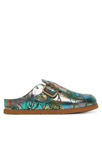 Laura Vita Klapki Brownieo 12 Srebrny. Kolor: srebrny. Materiał: skóra #1