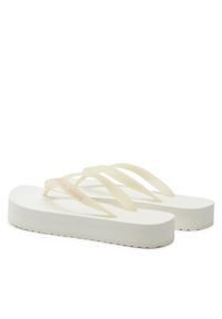 Calvin Klein Jeans Japonki Beach Sandal Flatform YW0YW01620 Écru. Materiał: syntetyk