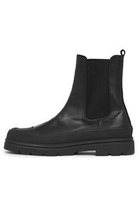 Calvin Klein Sztyblety Chelsea Boot High HM0HM01215 Czarny. Kolor: czarny. Materiał: skóra #3
