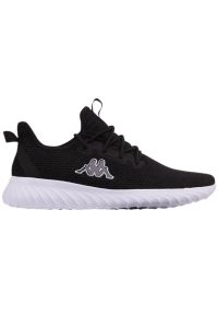 Buty Kappa Capilot Gc W 242961GC 1110 czarne. Okazja: na co dzień. Zapięcie: sznurówki. Kolor: czarny. Materiał: materiał, syntetyk, guma. Sport: fitness #1