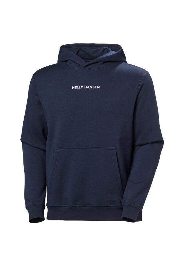 Bluza z kapturem Helly Hansen Fleece. Typ kołnierza: kaptur. Kolor: niebieski. Materiał: bawełna