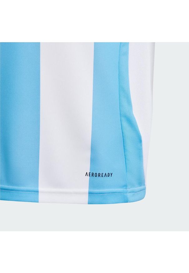 Adidas - Koszulka Argentina 24 Home Kids. Kolor: biały, wielokolorowy, niebieski. Materiał: materiał