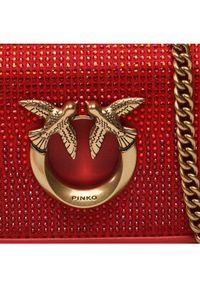 Pinko Torebka Love Click Micro PE 23 PCPL 100069 A0FC Czerwony. Kolor: czerwony. Materiał: skórzane #3