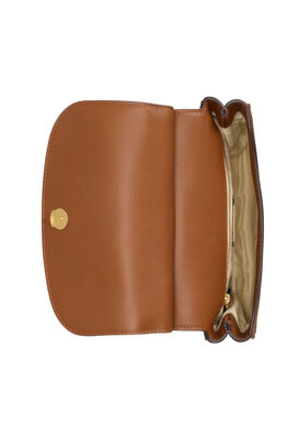 Lauren Ralph Lauren - LAUREN RALPH LAUREN Torebka 431P06070001 Brązowy. Kolor: brązowy. Materiał: skórzane