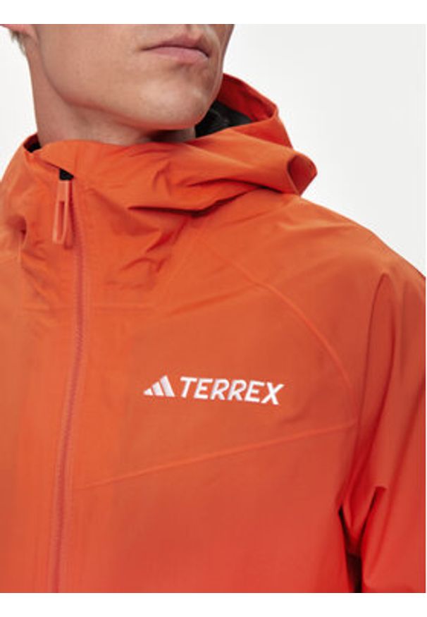 Adidas - adidas Kurtka outdoor Terrex Multi 2L RAIN.RDY IP1433 Pomarańczowy Regular Fit. Kolor: pomarańczowy. Materiał: syntetyk. Sport: outdoor