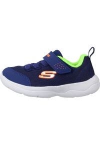 skechers - Tenisówki Skechers Model Skech-stepz 2.0 Mini Kolor Niebieski. Kolor: niebieski. Materiał: materiał, syntetyk, tkanina