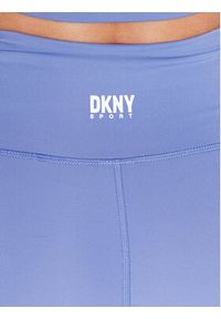 DKNY Sport Legginsy DP2P3052 Niebieski Classic Fit. Kolor: niebieski. Materiał: syntetyk. Styl: sportowy