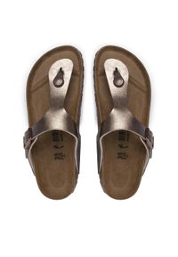 Birkenstock Japonki Gizeh Bs 1016145 Brązowy. Kolor: brązowy. Materiał: skóra #1