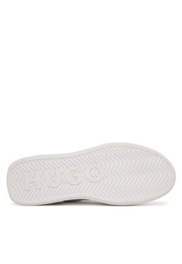 Hugo - HUGO Sneakersy 50543867 Biały. Kolor: biały. Materiał: skóra