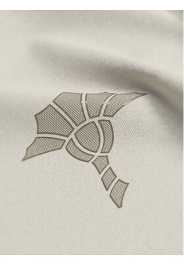 JOOP! T-Shirt 17 JJ-03Brisko 10017941 30044674 Beżowy Regular Fit. Kolor: beżowy. Materiał: bawełna