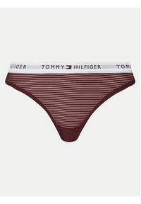TOMMY HILFIGER - Tommy Hilfiger Komplet 3 par stringów UW0UW05532 Kolorowy. Materiał: syntetyk. Wzór: kolorowy #5