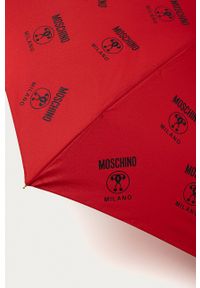 MOSCHINO - Moschino Parasol kolor czerwony. Kolor: czerwony #3