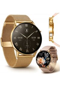 JG Smart - Smartwatch Damski Zegarek - Chat GPT Ciśnienie Tętno Rozmowy - Polskie Menu. Rodzaj zegarka: smartwatch