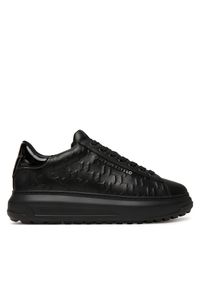 Karl Lagerfeld - KARL LAGERFELD Sneakersy KL57549 Czarny. Kolor: czarny. Materiał: skóra