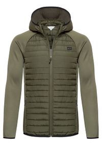 Jack & Jones - KURTKA JACK & JONES JCOMULTI QUILTED JACKET NOOS GRAPE LEAF 12110590. Kolor: zielony #6