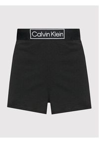 Calvin Klein Underwear Szorty piżamowe 000QS6799E Czarny Regular Fit. Kolor: czarny. Materiał: bawełna