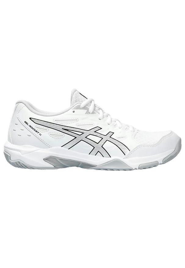 Buty halowe damskie Asics Gel-Rocket 11. Kolor: szary, wielokolorowy, biały. Sport: siatkówka