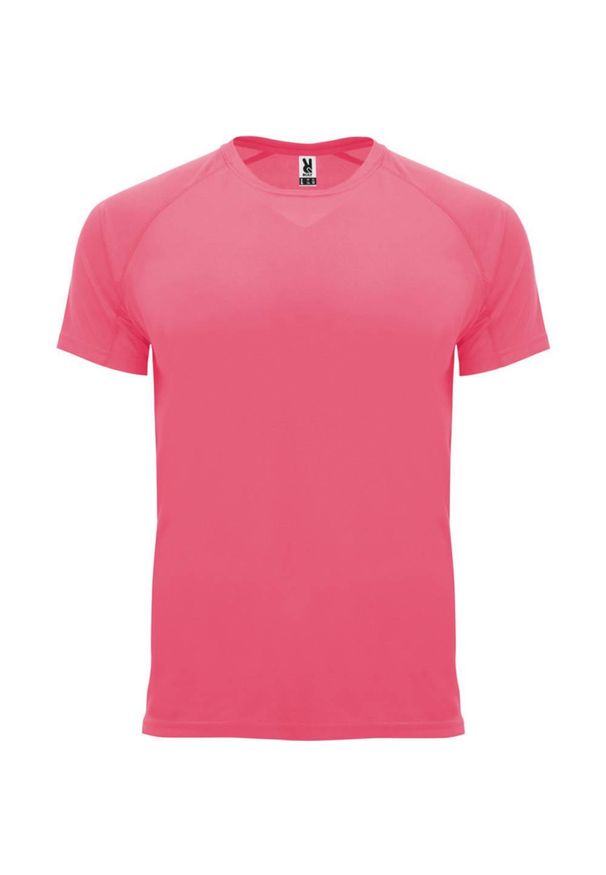 ROLY - T-shirt Dziecięca Sportowy Bahrain. Kolor: czerwony, różowy, wielokolorowy. Sport: turystyka piesza