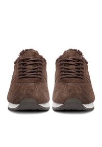 Beverly Hills Polo Club Sneakersy EO-V12-1187 Brązowy. Kolor: brązowy. Materiał: zamsz, skóra