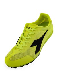 Diadora Mid Distance Spike Fluo — buty z kolcami 42,5. Kolor: czarny, wielokolorowy, pomarańczowy #1