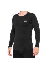 Dżersej z długim rękawem 100% basecamp. Kolor: czarny. Materiał: jersey. Długość rękawa: długi rękaw. Długość: długie. Sport: kolarstwo #1