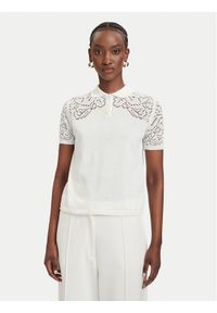 MAX&Co. Sweter MColonza 2616361043200 Écru Regular Fit. Kolor: kremowy. Materiał: bawełna #1