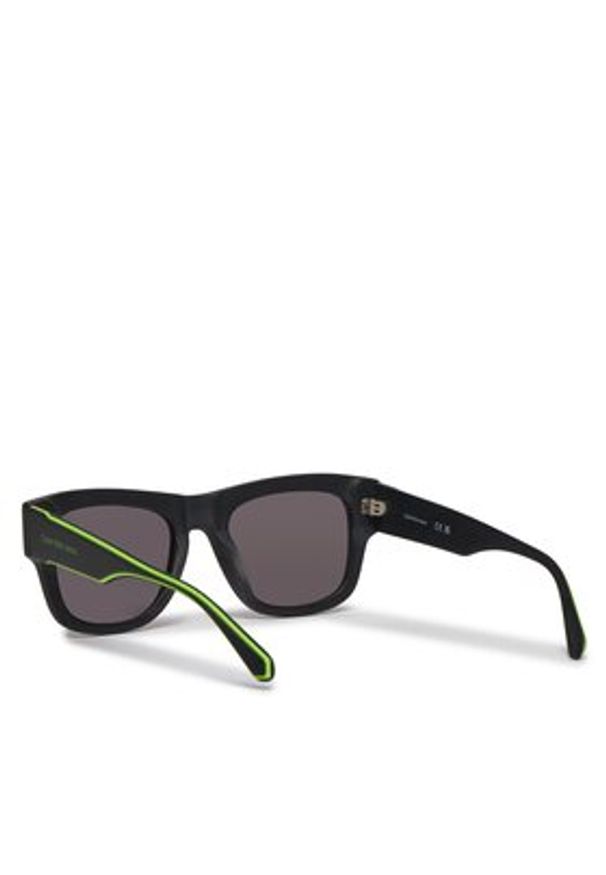 Calvin Klein Jeans Okulary przeciwsłoneczne CKJ22637S Czarny. Kolor: czarny