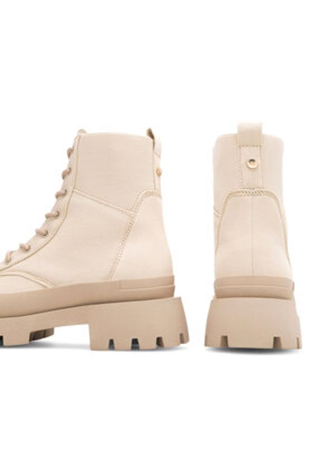 Jenny Fairy Trapery MILANA WYL3497-6 Beżowy. Kolor: beżowy. Materiał: skóra