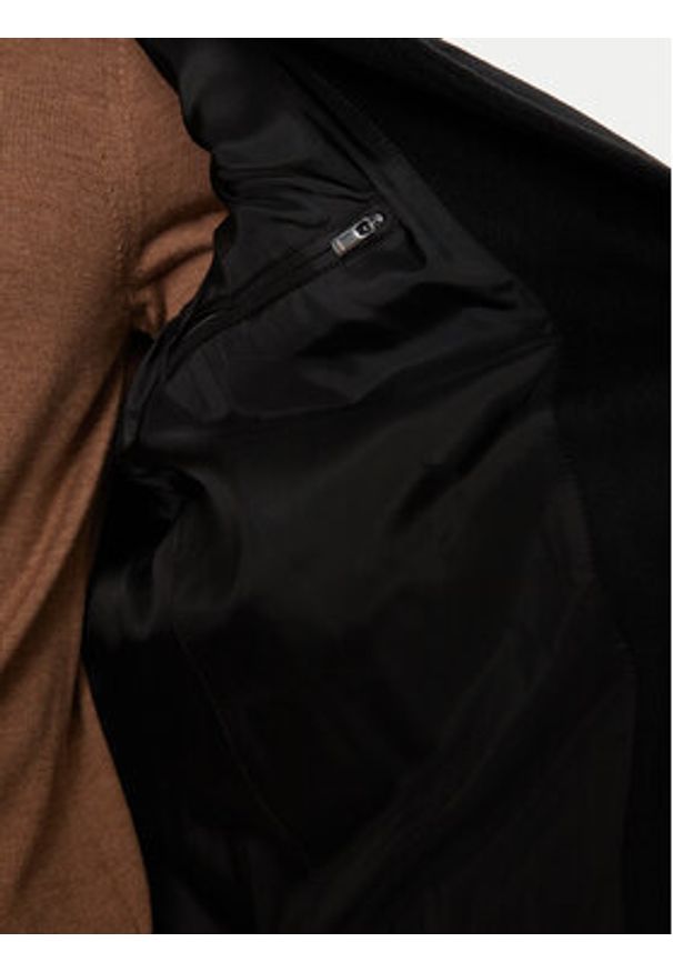 JOOP! Płaszcz wełniany 17 JC-21Maron 30044311 Czarny Regular Fit. Kolor: czarny. Materiał: wełna