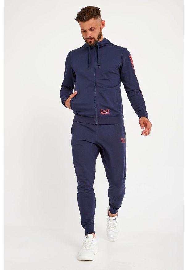 EA7 Emporio Armani - Bluza EA7 EMPORIO ARMANI. Typ kołnierza: kaptur