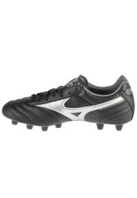 Mizuno - Buty piłkarskie korki męskie, Morelia II Pro FG. Kolor: czarny. Materiał: materiał, syntetyk. Sport: piłka nożna