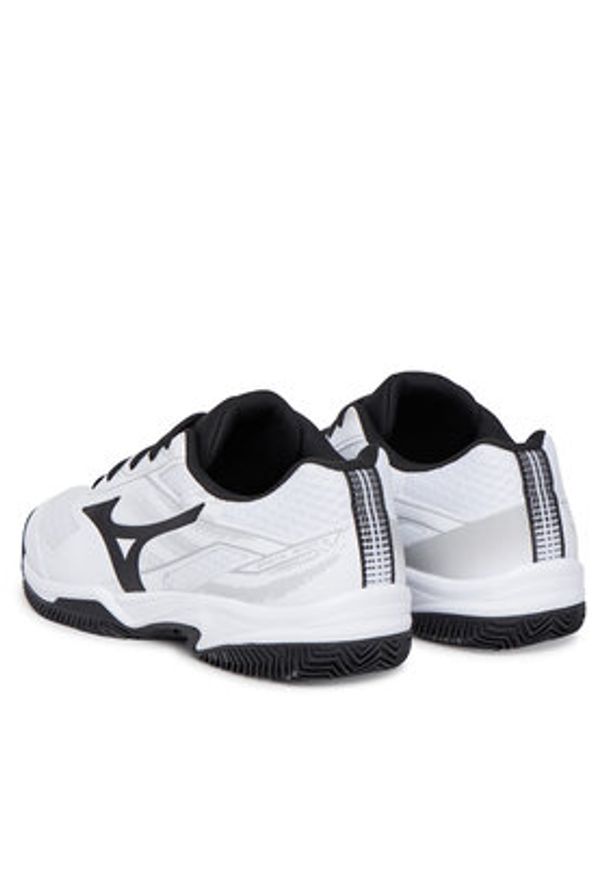Mizuno Buty do tenisa Break Shot 5 Cc 61GC2525 Biały. Kolor: biały. Materiał: skóra. Sport: tenis